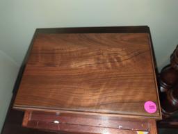 (BR3) LOT OF 3 WOODEN CIGAR BOXES, APPEARS TO HAVE SOME MINOR WEAR, BOX 1 DIMENSIONS - 6" H X 14" W