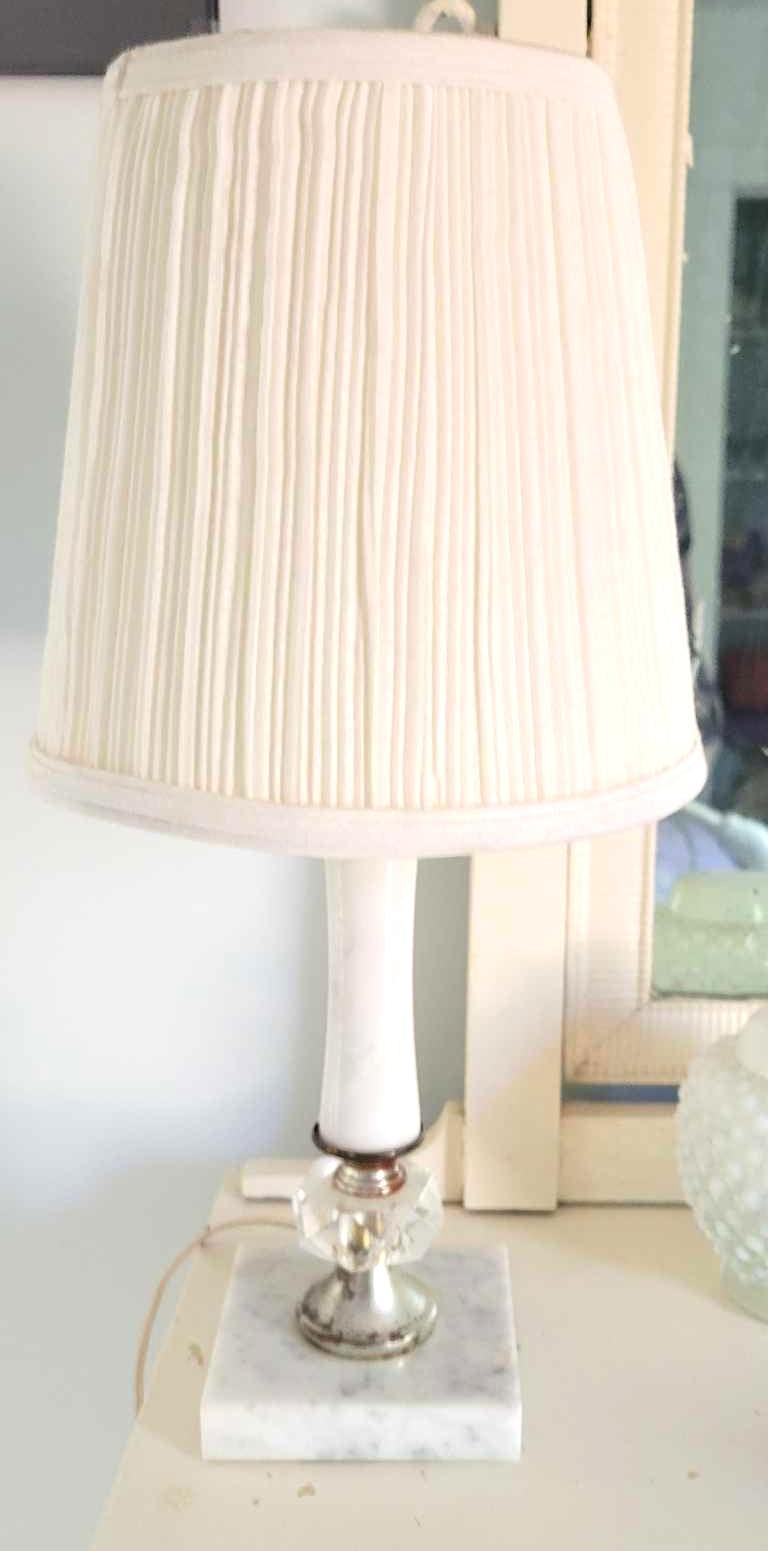 Vintage Marble Base Lamp $1 STS