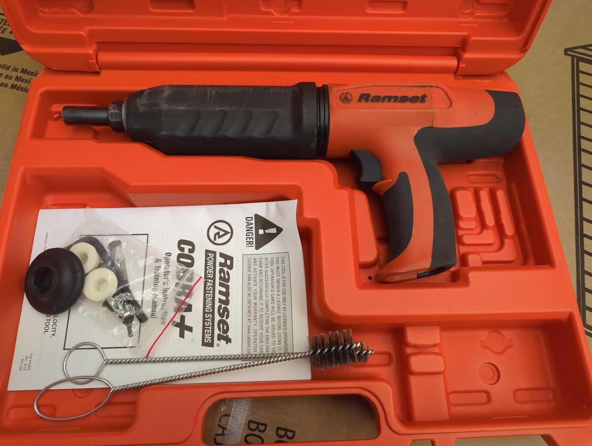 (Tool Only)Ramset Cobra+ 0.27 Caliber Semi-Automatic Powder Actuated Tool (PAT) with Silencer, Tool