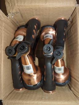 Box of 4 Orbit 7-Pattern Zinc Front Trigger Spray Hose Nozzle - Copper, Retail Price $13/Each,