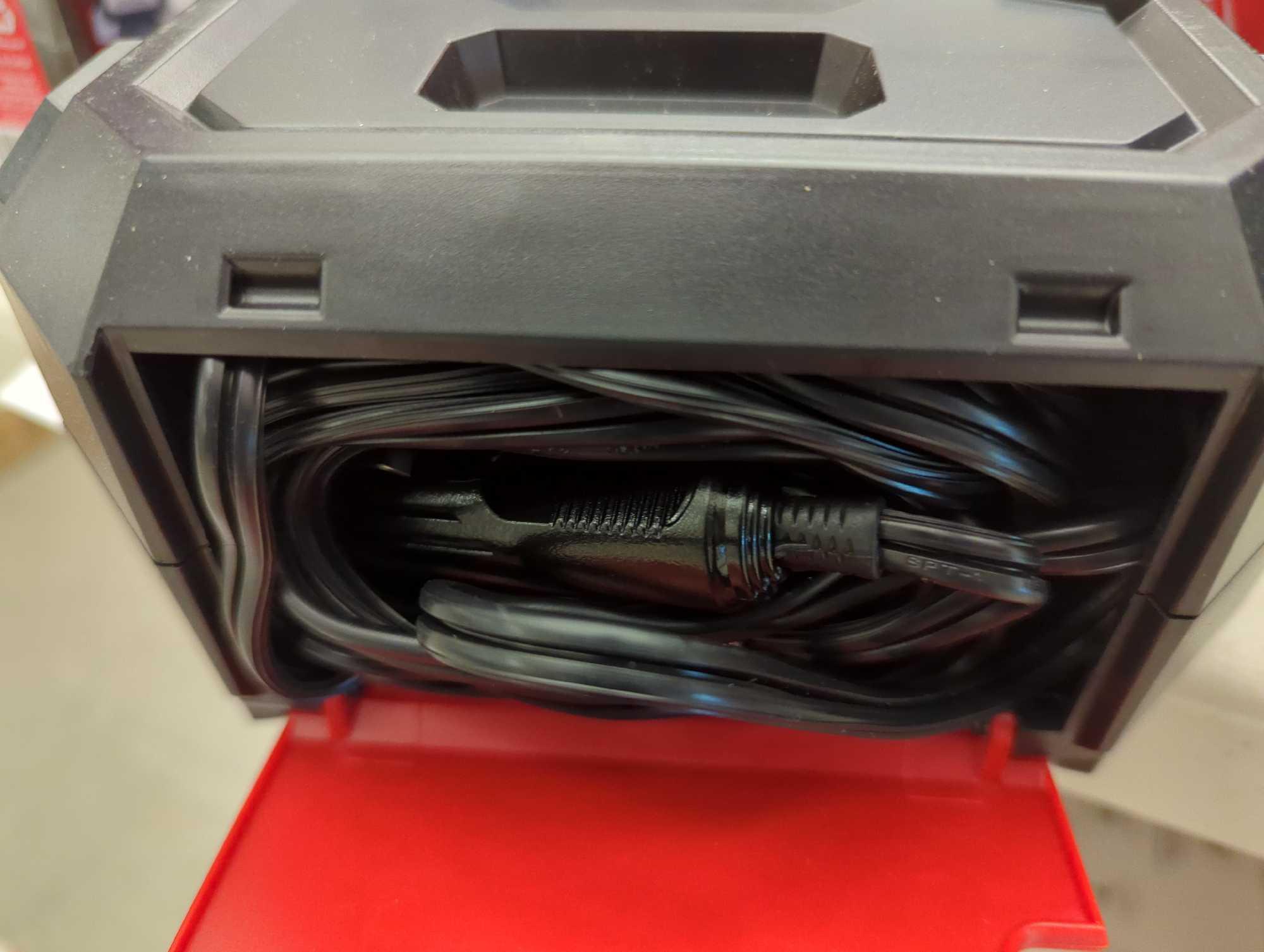 Husky 12-Volt Inflator, Appears to be New in Open Box Do to Being In Open Box Some Pieces May Be