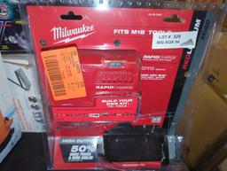 Milwaukee M12/M18 Rapid Charger, Retail Price $99, Appears to be New, Battery NOT Included, What You