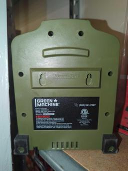 Green Machine 62V Charger with Cooling Fan, Retail Price $99, Appears to be Used, What You See in