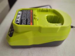 (No Battery) RYOBI ONE+ 18V Lithium-Ion Charger, Appears to be New Out of the Box Retail Price Value
