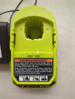 (No Battery) RYOBI ONE+ 18V Lithium-Ion Charger, Appears to be New Out of the Box Retail Price Value