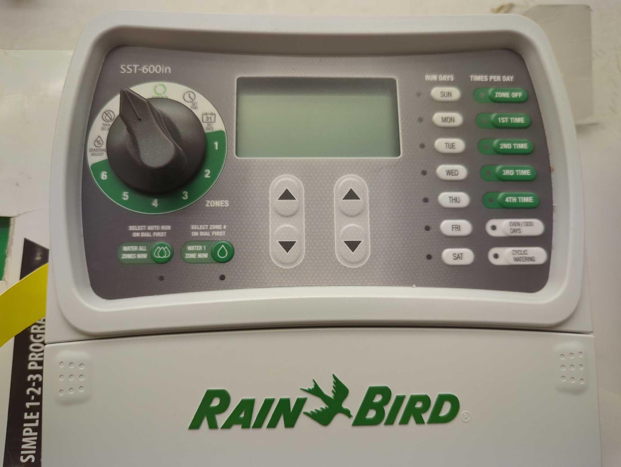 Rain Bird Simple-To-Set 6-Station Indoor Irrigation Timer, Appears to be New in Open Box Retail