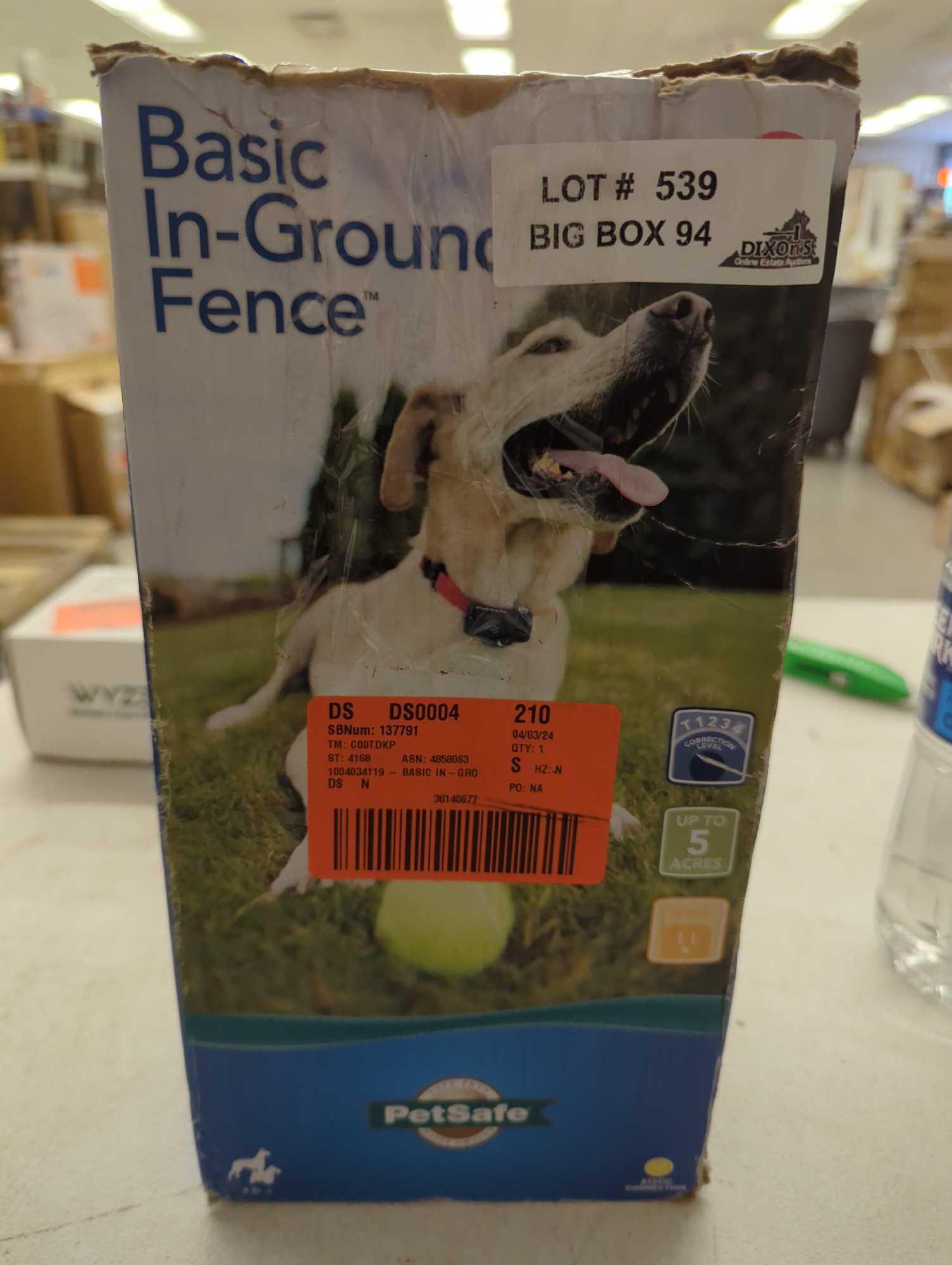 PetSafe Basic In-Ground Fence, Appears to be New in Open Box Do to Being In Open Box Some Pieces May