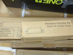 Lot of Anderson Door Accessories to include, Anderson Storm and Screen Door Handle, Closing and