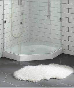 Swiss Madison Voltaire 42 in. x 42 in. x 5.5 in. Single Threshold, Center Drain Shower Base in