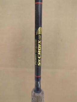 St. Croix 5'3" Premier Graphite, All Graphite USA Rod, Medium action Model # 2401 Lure 1/4-5/8oz