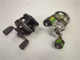 Abu Garcia Ambassaduer Orra SX Baitcast Reel and Daiwa Procaster PMA 10S Fishing Reel Baitcasting.