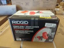 RIDGID (Tool ONLY) Power Spin+ 1/4 in. x 25 ft. Hybrid Drain Cleaning Snake Auger (Manual or