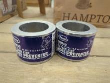 Lot of 2 Rolls of Master Flow 2.67 in. x 50 ft. Zinc Moss and Mildew Preventer Strip, Appears to be