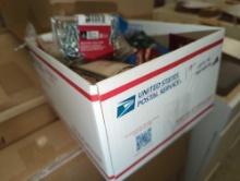 Box Lot of Assorted Items in a Medium Flat Rate Box, Weighs 11.00 Lbs, Some Items Included are HDX