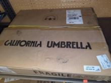 California Umbrella 50 lb. Patio Umbrella Base in Black, Retail Price $80, Appears to be Used, What