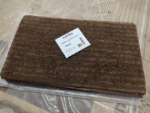 Garland Rug Sheridan Chocolate 24 in. x 40 in. Washable Bathroom Accent Rug. Comes as is shown in
