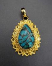 Turquoise Pendant $1 STS