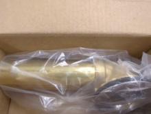 EASTMAN 1-1/2 in. Brass Waste and Overflow Shoe, Appears to be New in Open Box Retail Price Value