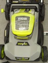 (Missing Key and Charger) Ryobi 40V HP Brushless 21 in. Cordless Battery Walk Behind Dual-Blade