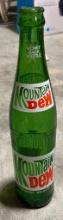 Vintage Mountain Dew Bottle $1 STS
