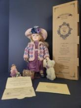 "Elizabeth and Gary going to Grandma's" Doll $5 STS