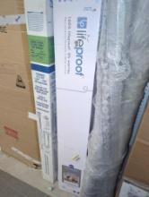 Lot of 2 Cases of Lifeproof Flooring Including 1 Case of Fresh Oak 12 MIL x 8.7 in. W x 59 in. L