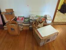 (DR) LARGE LOT OF MAGAZINES, VARIED TYPES, HEALTH. HUNTING, GARDENING. ETC
