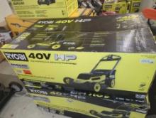 RYOBI 40V HP Brushless 20 in. Cordless Electric Battery Walk Behind Self-Propelled Mower with 6.0 Ah