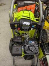 RYOBI 2900 PSI 2.5 GPM Cold Water Gas Pressure Washer with 212cc Engine, Appears to be Used Out of