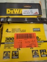 DEWALT Medium and Large Trigger Clamp (4 Pack), Appears to be New in Factory Sealed Package Retail