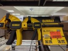DEWALT Medium and Large Trigger Clamp (4 Pack), Appears to be New in Factory Sealed Package Retail