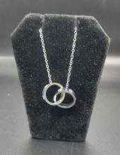 Sterling Silver Love Necklace $5 STS