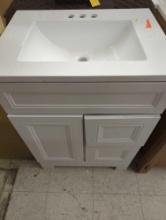 Home Decorators Collection Sedgewood 24.5 in. W x 18.75 in. D x 34.375 in. H Single Sink Bath Vanity