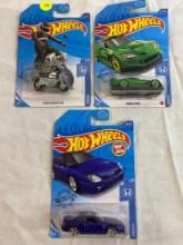 Brand New: 3 assorted Hot Wheels collectibles