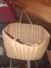 (GAR) Lot of 9 Woven Baskets in an Assortment of Styles and Patterns, Height Sizes Ranging From 4"