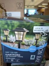 8 Lumens Bronze LED Outdoor Solar Landscape Path Light (4-Pack) What You See in the Photos is