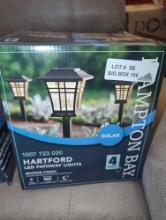 8 Lumens Bronze LED Outdoor Solar Landscape Path Light (4-Pack) What You See in the Photos is