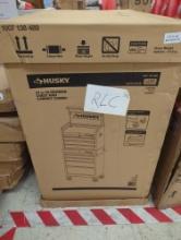 (Missing Box 2 of 2) Husky 27 in. 10-Drawer Blue Tool Chest Combo, Missing Box 2 of 2 New in Open