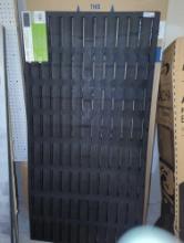 Lot of 3 Barrette Outdoor Living 3 ft. x 6 ft. Boardwalk Black Polypropylene Decorative Screen