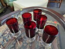 6 LUMINARC CHAMPAGNE WINE GLASSES - PLEASE PREVIEW