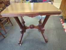 Carved Walnut Center Table Please Come Preview