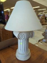 Greek column table lamp - Please preview