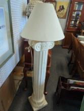 Greek column style floor lamp Please preview