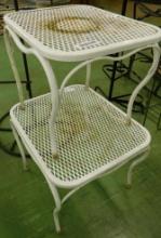 2 Wrought Iron Side Tables - One Money