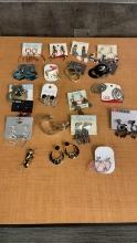 20 PAIR OF FASHION EARRINGS