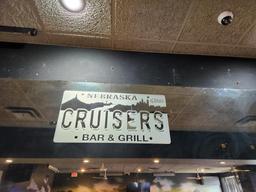 Cruisers Back Bar Mirror, Buyer to Remove