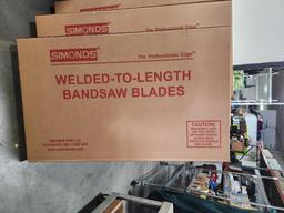 3 Boxes, Simonds Welded-to-Length Bandsaw Blades, 2-5/8x063x3-4 SBX ONE 32'10in