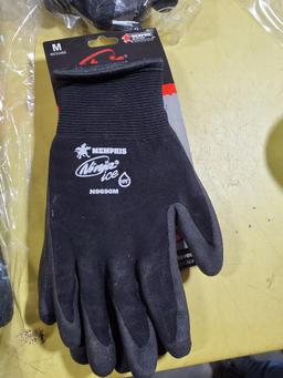 Group of Memphis Work Gloves, See Images for Detail
