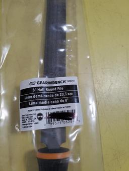 GearWrench 8in Half Round File