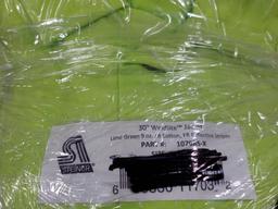 6 New Steiner 30in Lime Green Weldlite Welding Jackets Size XL